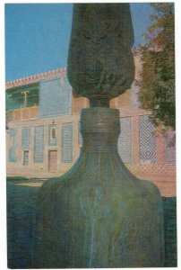 Uzbekistan 1970 Unused Postcard Khiva Architecture Palace of Khan Column