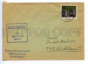 273150 GERMANY 1966 year real post COVER