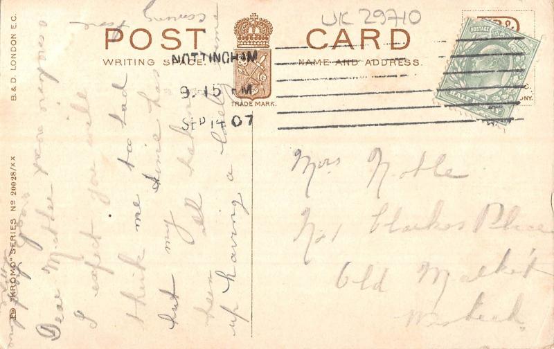 uk29710 nottingham the castle uk