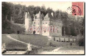 Old Postcard Poce Le Chateau