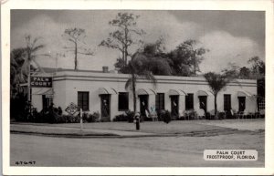 Postcard Palm Court on Orange Blossom Trail in Frostproof, Florida