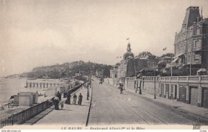 LE HAVRE, France, 1910-1920s, Boulevard Albert et la Heve