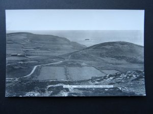 Wales Llyn Peninsula ABERDARON View from MYNYDD MAWR - Old RP Postcard