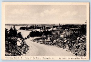 Ontario Canada Postcard Callander Home of Dionne Quintuplets c1930's