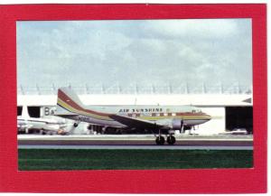 Air Sunshine Douglas DC-3 Postcard