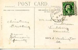 Greeting - Christmas. Santa Claus