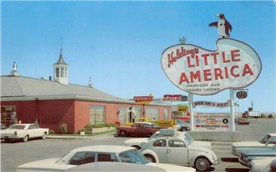 HOLDING'S LITTLE AMERICA Wyoming Lincoln Highway Roadside 1969 Vintage Postcard