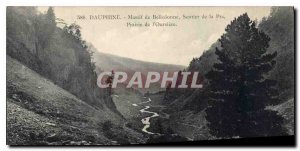 Old Postcard Dauphine Belledonne Trail Pra Prairie of Oursiere