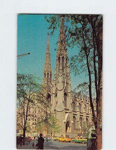 Postcard St. Patrick's Cathedral New York City New York USA