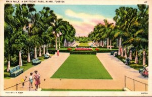 Florida Miami Main Walk In Bayfront Park