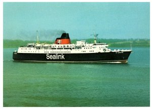 MV St. Edmund Sealink Line, Passenger Ferry Service Vessel Ship