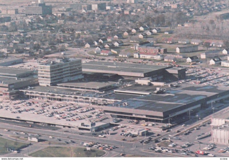 QUEBEC, Canada, PU-1980s; Aerial View of Place Laurier