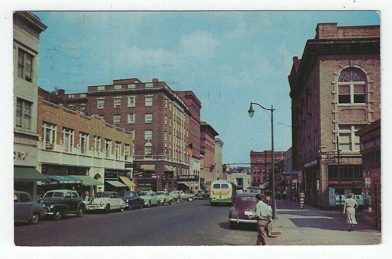 New Britain, Connecticut, View of West Main Street, 1957