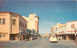 Automobiles E Congress Street Downtown Tucson Arizona Petley Postcard 20-10480