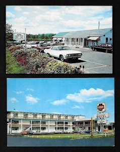 D30 Maine 1960s Auto's Cadilac  V.W. Red Sunrise Motel & Spurwink Co. Kitchen