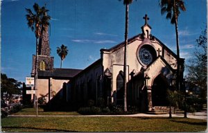 Trinity Episcopal Church St Augustine Florida Hollywood Cancel Liberty Postcard
