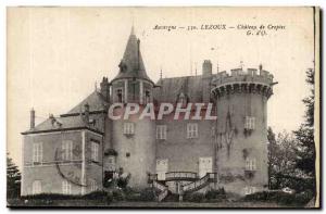 Puy de Dome- Lezoux- Castle Croptes- -Carte Old Post
