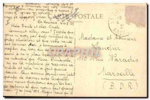 Postcard Old Louvesc view through the pines