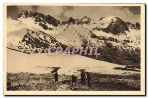 Postcard Old La Douce France Alps Col du Lautaret