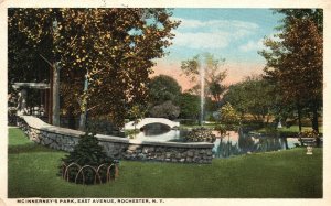 Vintage Postcard 1916 McInnerney's Park East Avenue Rochester New York N. Y.