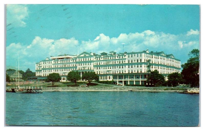 1950s/60s Griswold Hotel and Country Club, Groton, CT Postcard