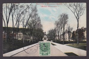 Postcard, CANADA, Montreal, McGill University