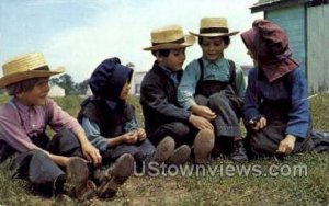 Group of Amish Children - Lancaster, Pennsylvania