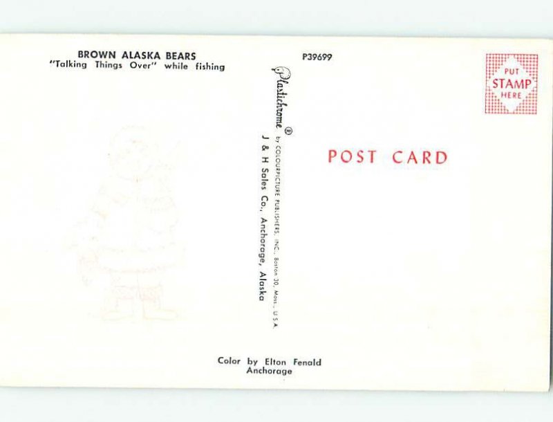 Chrome ANIMALS SCENE Anchorage Alaska AK AH4366