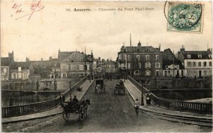 CPA AUXERRE - Chaussée du Pont Paul-Bert (108553)
