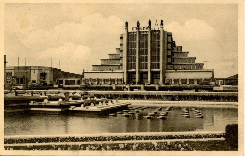 Belgium - Brussells, 1935 Exposition. The Grande Palace