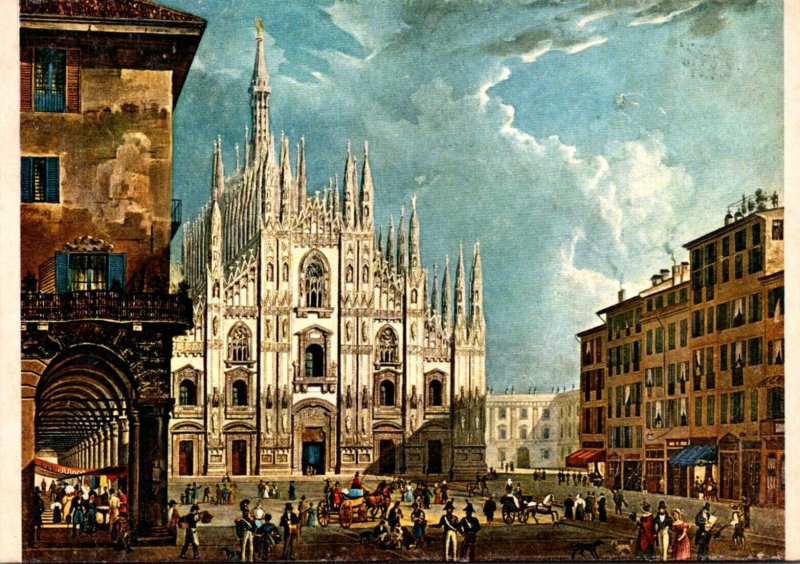 Italy Milano Museum Cathedral Square Migliano Painter