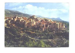 Colour Tourette sur Loup La Cote d'Azur France, Used 1959