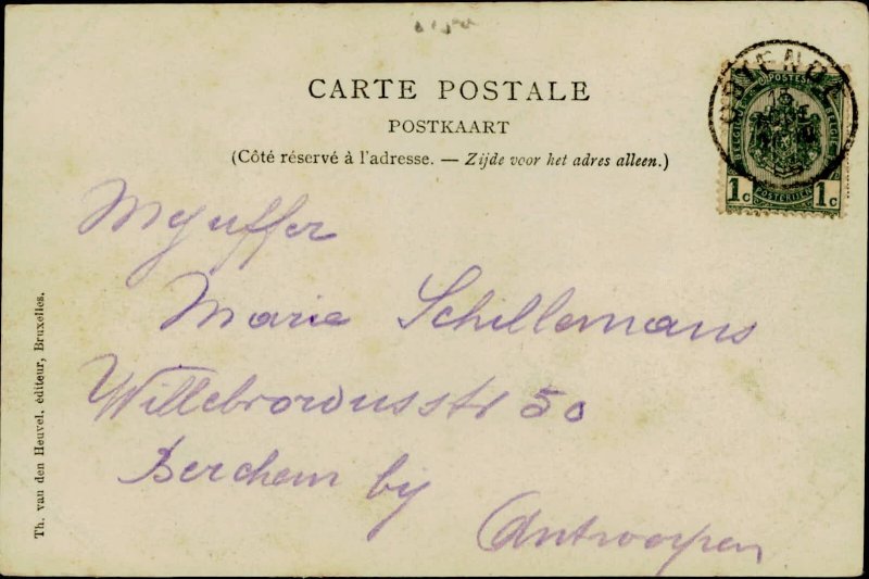 B576 Belgium Ostend hotel 1900s