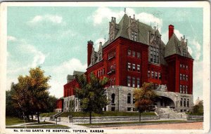 Postcard HOSPITAL SCENE Topeka Kansas KS AM6062