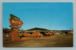 Sky Lite Motel Oklahoma City Oklahoma Postcard