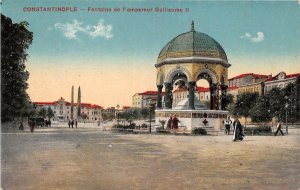 US6587 fontaine de l emperor guillaume II constantinople istanbul turkey