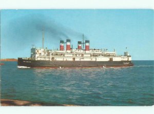 Pre-1980 FERRYBOAT SCENE Cape Borden To Tormentine New Brunswick NB AF4043