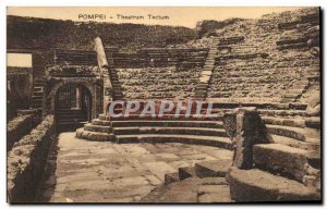Italy Italia Old Postcard Theatrum Tectum