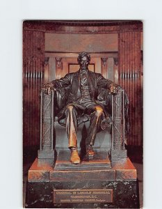 Postcard Lincoln's Tomb, President Abraham Lincoln, Springfield, Illinois