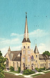 Vintage Postcard 1978 First Lutheran Church Roque Street Little Rock Arkansas AR