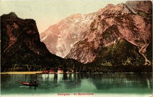 CPA AK Konigssee St.Bartholoma GERMANY (879280)