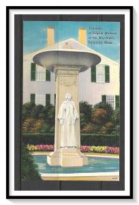 Massachusetts, Plymouth - Fountain - Mayflower Pilgrim Mothers - [MA-528]