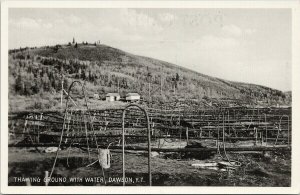 Dawson YT Thawing Ground with Water Unused Cribbs Postcard G57