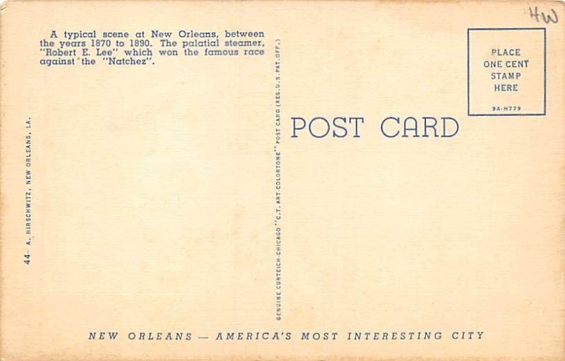 The Famous Steamboat Robert E Lee Loading Cotton Robert E Lee won the Famous ...