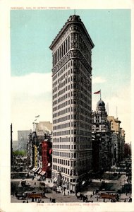 New York City The Flat Iron Building Detroit Publishing