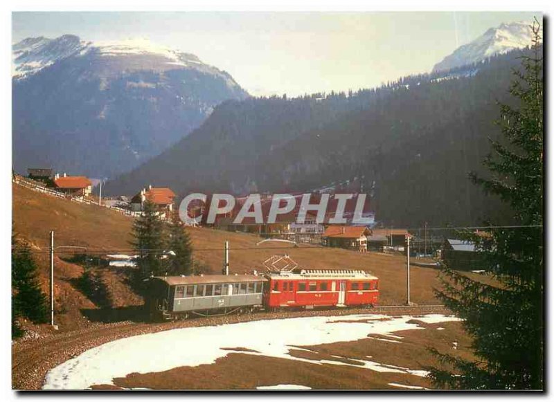 Old Postcard Tram abde 4 4486 2248 B below Litzir�ti