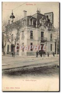 Old Postcard Bank Caisse d & # 39Epargne Narbonne