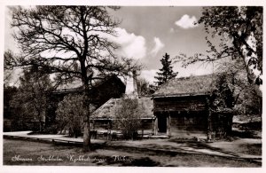 Sweden Skansen Stockholm Vintage RPPC 09.89