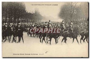 Old Postcard Sovereign d & # 39Italie in Paris Place de l & # 39Etoile Passag...