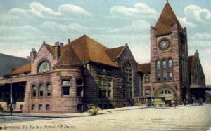 New York Central R.R. Station, Syracuse, NY, USA Railroad Train Depot Unused ...